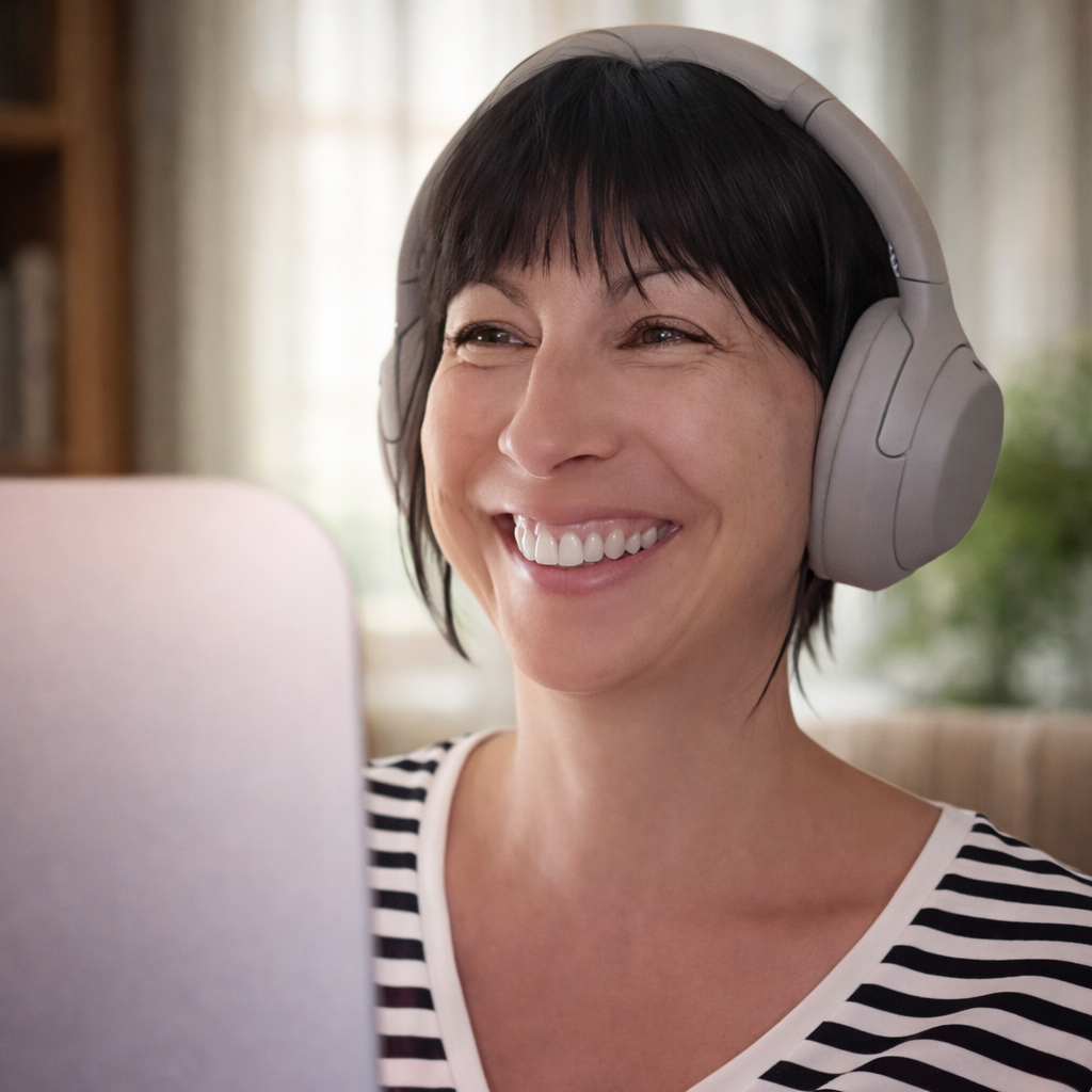Audrey, profesora de francés nativa